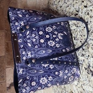 Patricia Nash Benvenuto Tote Folklore Print